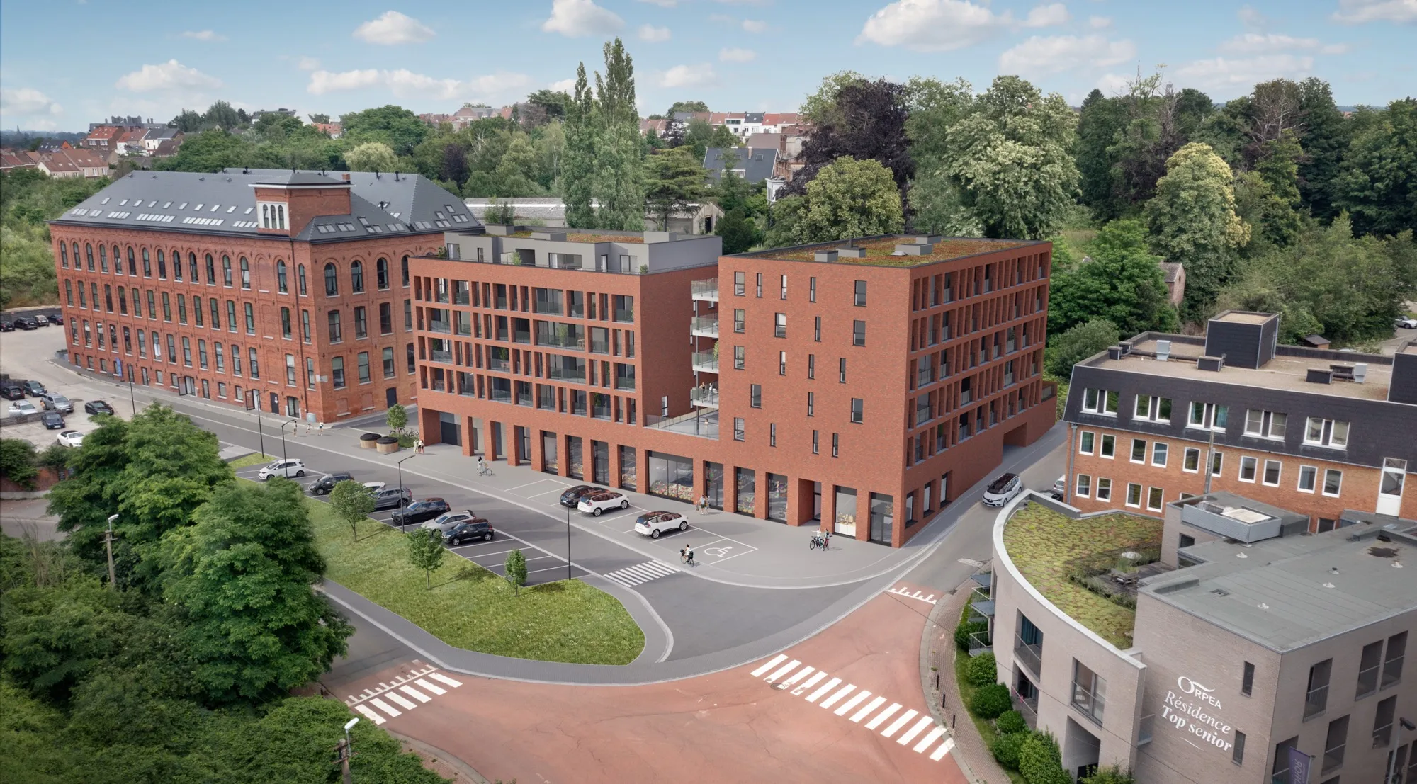 appartements et commerces à vendre à Tubize