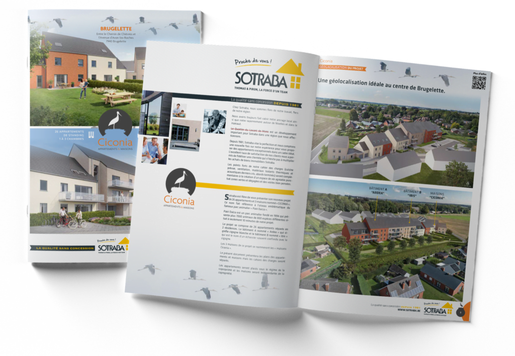 Mockup brochure Appartements