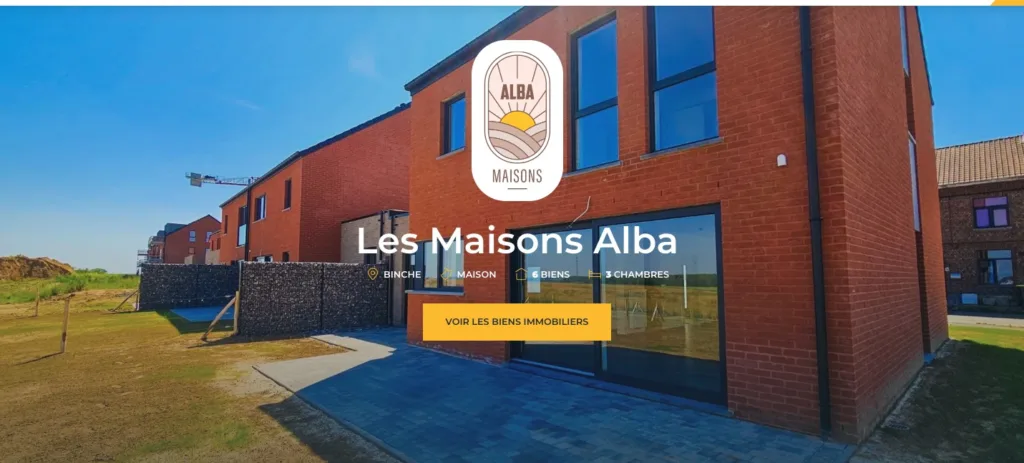 Page projet des Maisons Alba à Bray